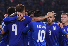 Rekap UEFA Nations League 2024/2025, Timnas Italia Pesta Gol!