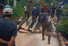 Rusak Akibat Longsor Disertai Banjir, Gorong-gorong Desa Taba Baru dan Jembatan Surau Dibangun Tahun Ini