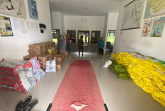 1 Ton Beras dan Minyak Goreng Dijual Murah di Kantor Camat Semidang Lagan