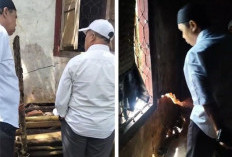 Pondasi Bergeser dan Terancam Ambruk, Rumah Warga Sekayun Dapat Perhatian Baznas