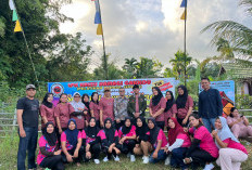 Anniversary ke-3, LPK Kaizu Hamagi Gakkou Gagas Turnamen Voli Antar Kadun di Desa Kembang Seri Benteng