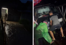 Banjir Hampiri Pemukiman Warga di Desa Rindu Hati, Jembatan di Paku Haji Membahayakan Butuh Perbaikan