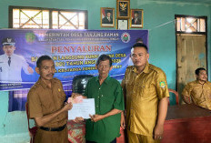 Warga Desa Tanjung Raman Bernapas Lega, BLT Dana Desa Disalurkan Jelang Lebaran