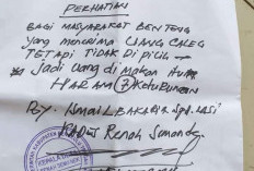 Pesan Mengerikan dari Kades di Bengkulu Tengah Buat Pemain Money Politic
