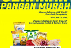 Bazar UMKM dan Pasar Murah Meriahkan HUT ke-55 Provinsi Bengkulu