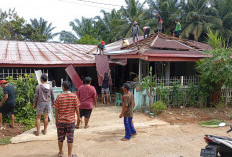 Korsleting Listrik, Rumah Warga Desa Pekik Nyaring Nyaris Terbakar 