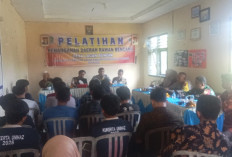 Latih Pemuda Tanggap Bencana, Pemdes Lagan Bungin Undang BPBD Bengkulu Tengah