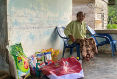 Haru, 4 PPKS di Desa Lagan Bungin Dapat Bantuan Sembako dari Kemensos 