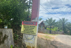 Perhatian! Pemdes Margo Mulyo Larang Rentenir Masuk Desa