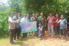 2 Pembangunan Peningkatan Infrastruktur Desa Pondok Kubang Ditetapkan Titik Nolnya